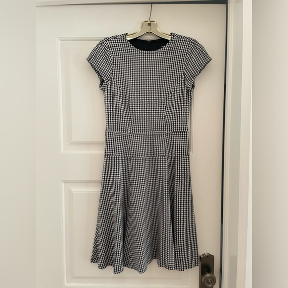 Nanette Lepore Size 2 Black and White Gingham Dress - Picture 1 of 8